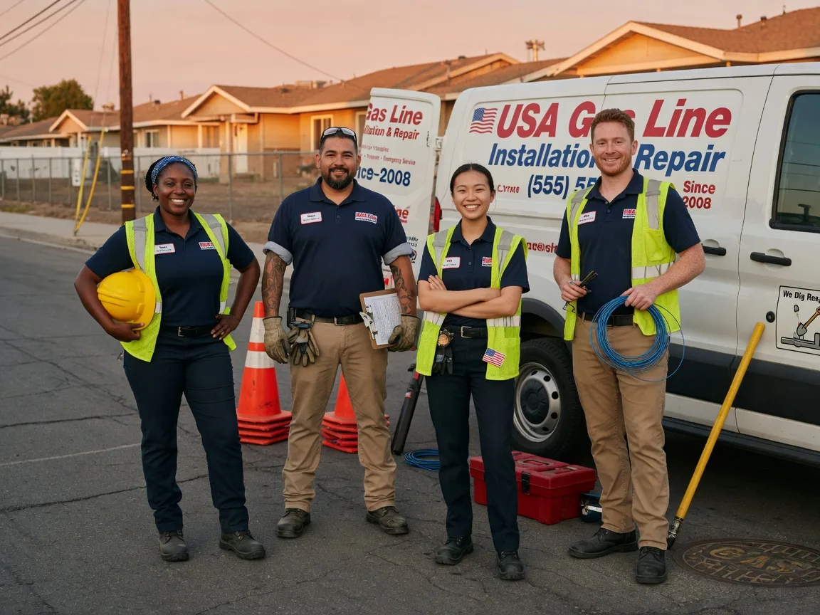 Gas Line Installation company in Versailles, OH